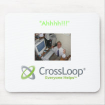 Crossloop mousepad white