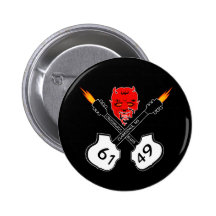 Crossroads Devil Blues Button