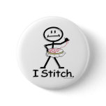 CrossStitch Pinback Buttons