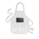 "Crosstown Traffic" New York Watercolor Art Apron