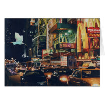 "Crosstown Traffic" New York Watercolor Art cards by PaulJacksonart "Crosstown Traffic" New York Watercolor Art cards