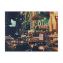 "Crosstown Traffic" New York Watercolor Art postcards