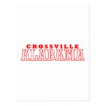 Crossville, Alabama City Design Post Card