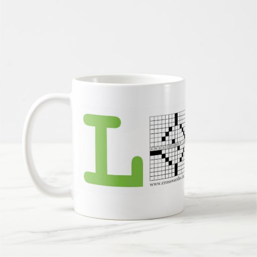 Crossword Love Mug