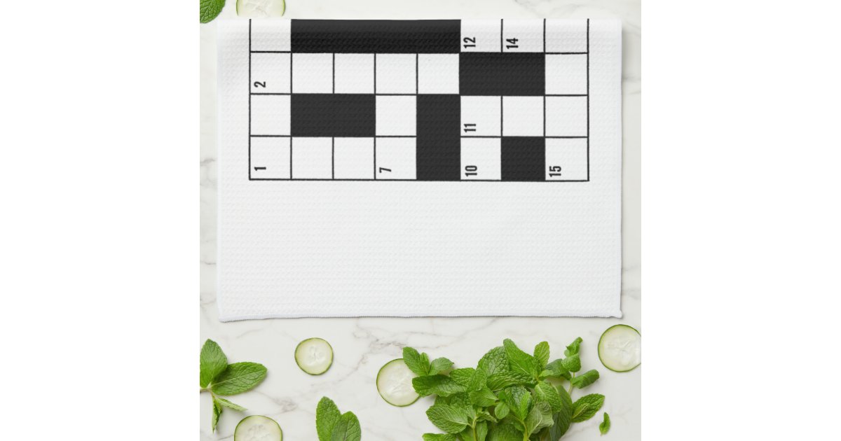 Crossword Puzzle Kitchen Towel Zazzle crossword-puzzle-kitchen-towel-zazzle