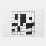 Crossword Puzzle Towels Zazzle