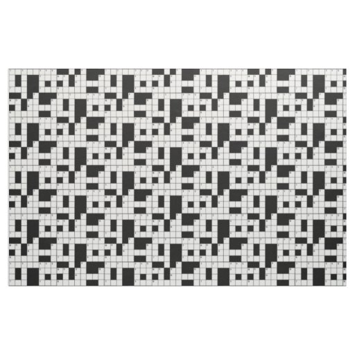 Crossword Puzzle Pattern Fabric Zazzle Crossword Puzzle Pattern Fabric Zazzle