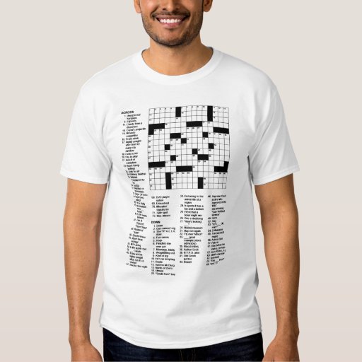 Crossword Puzzle Shirt Zazzle