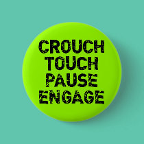 Crouch Touch Pause Engage Rugby Tees buttons