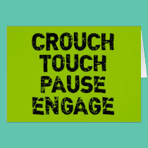 Crouch Touch Pause Engage Rugby Tees cards
