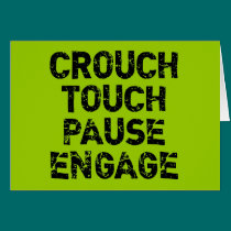 Crouch Touch Pause Engage Rugby Tees cards