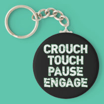 Crouch Touch Pause Engage Rugby Tees keychains