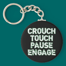 Crouch Touch Pause Engage Rugby Tees keychains