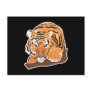 crouching bengal tiger postcards