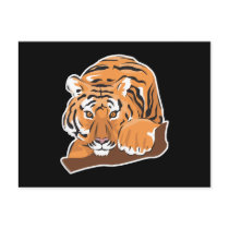 crouching bengal tiger postcards by doonidesignsanimals crouching bengal tiger postcards