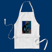 Crouching in Mooonlight aprons