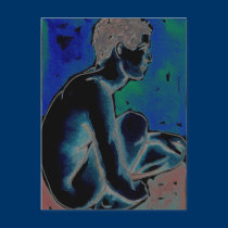 Crouching in Mooonlight postcards