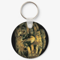 Crouching Sculpture keychains