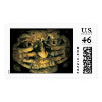 Crouching Sculpture Postage Stamps