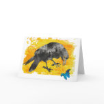 Crow and Butterfly cards