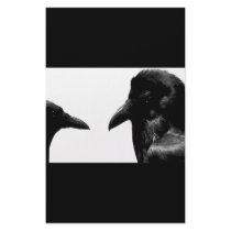 Crow and Raven stationery by Badwolf77 Crow and Raven stationery