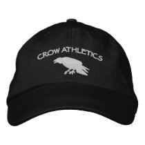 Crow Athletics Cap Embroidered Baseball Caps