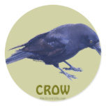 CROW Collection Round Sticker