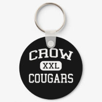 Crow - Cougars - Crow High School - Eugene Oregon keychains