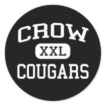 Crow - Cougars - Crow High School - Eugene Oregon stickers
