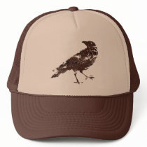Crow Distressed in Brown hats