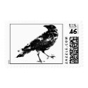 Crow Distressed Stamp by tarilynquinn Crow Distressed Stamp