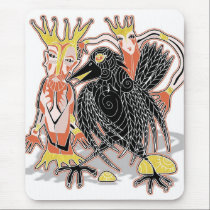crow forest mousepads