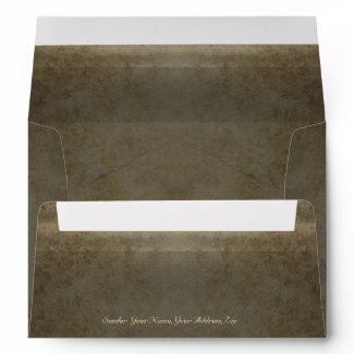 Crow Gothic Invitation Envelopes 5x7
