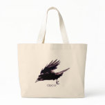 CROW Grocery Tote Bag