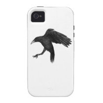 Crow Illustration Case-Mate iPhone 4 Case