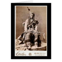 Crow Indian 1880 Greeting Cards