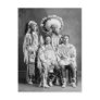 Crow Indian Group Portrait, early 1900s Post Card Crow Indian Group Portrait, early 1900s Post Card