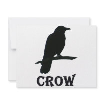 Crow Personalized Announcement