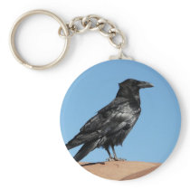 crow keychains