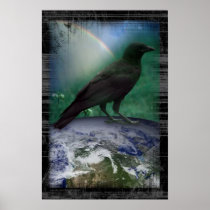 CROW KNOW EARTH POSTERS