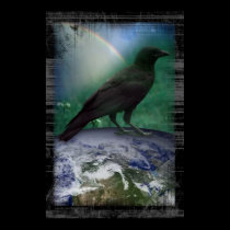 CROW KNOW EARTH posters