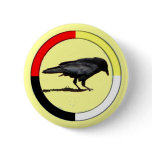 Crow Medicine Button