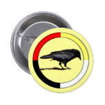 Crow Medicine Button