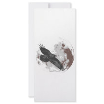 Crow Moon Personalized Rack Card