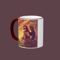 Crow mugs by Fany001 Crow mugs