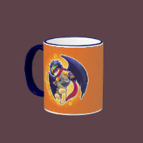 Crow mugs by Fany001 Crow mugs