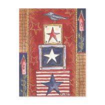 Crow on Stars postcards