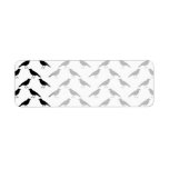 Crow Pattern. Custom Return Address Label