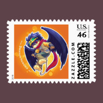 Crow postage by Fany001 Crow postage