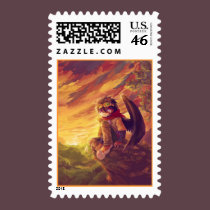 Crow postage by Fany001 Crow postage